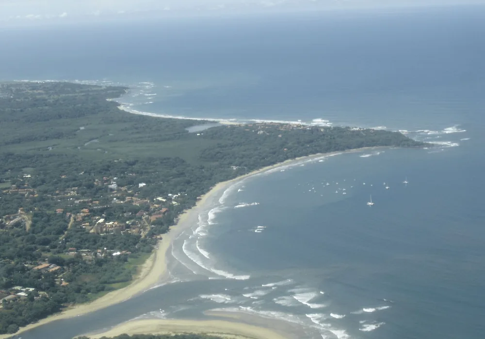 Tamarindo from the air