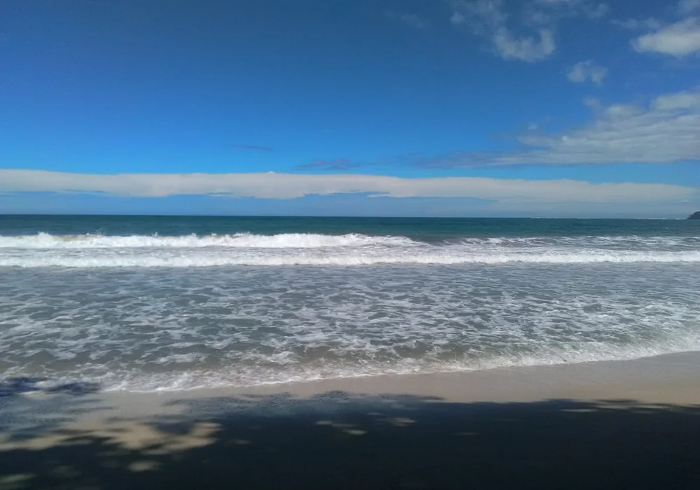 The beach at Puerto Viejo de Talamanca