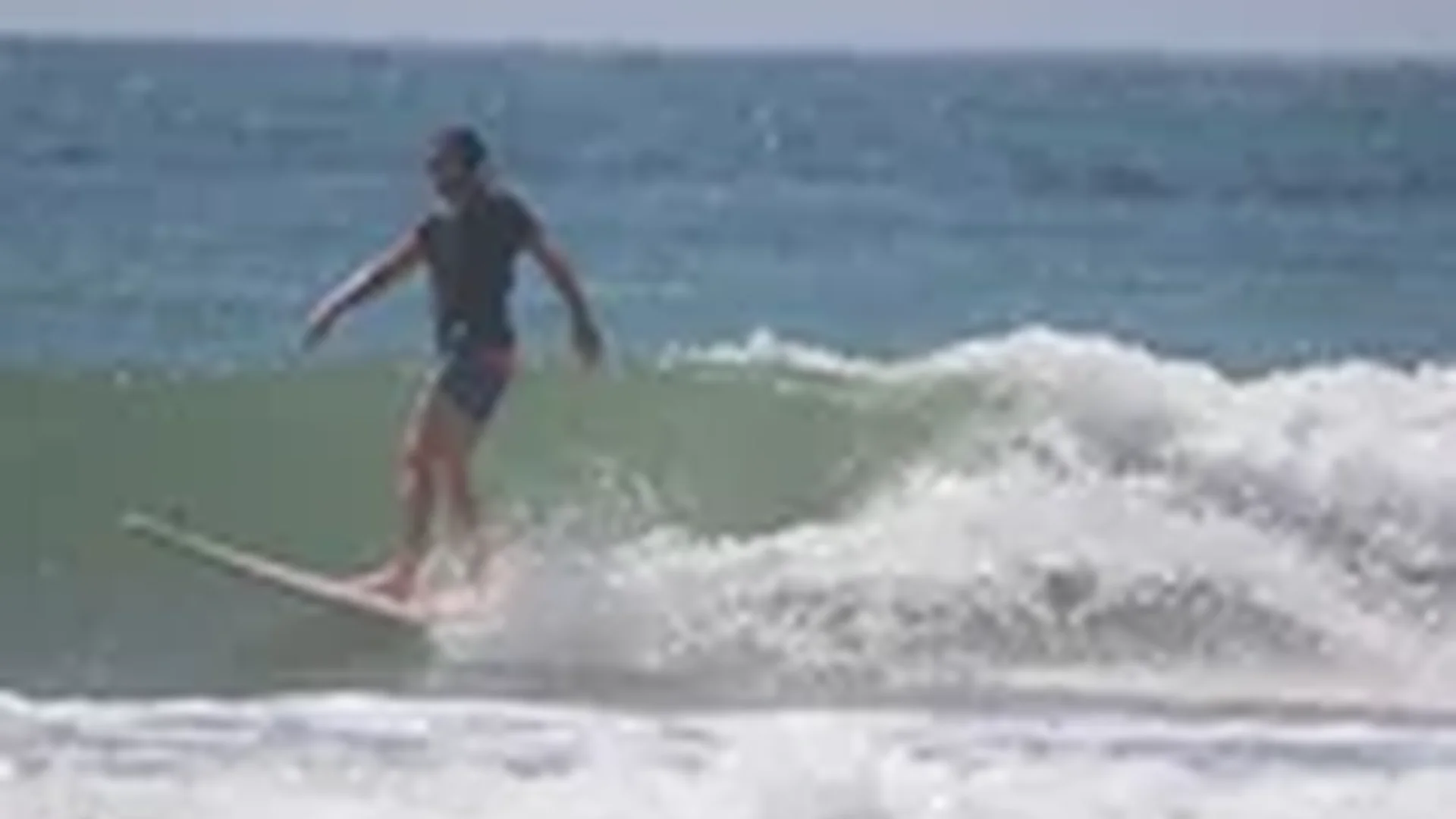 A longboarder on a clean peeling wave in Guanacaste. Photo: Joshua ten Brink / WildPhotography.com